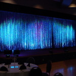 Blue L.E.D. Wedding Lights 1
