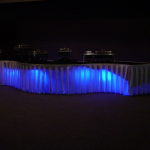 Blue L.E.D. Wedding Lights 3