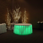 Green L.E.D. Wedding Lights